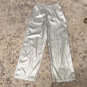 Women  Silver Pants